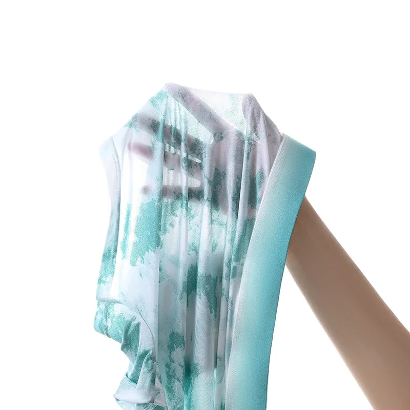 メンズ アイス シルク ボクサー ショーツ 4 枚 バルク - 3D U 凸冷却下着 |   通気性速乾 L-6XL 卸売