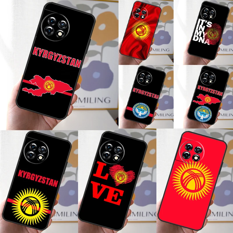 Kyrgyzstan Flag Case For OnePlus 10T 8T 9R 10R 12R 8 9 10 Pro 11 12 OnePlus Nord 3 CE 2 Lite N10 N20 Cover