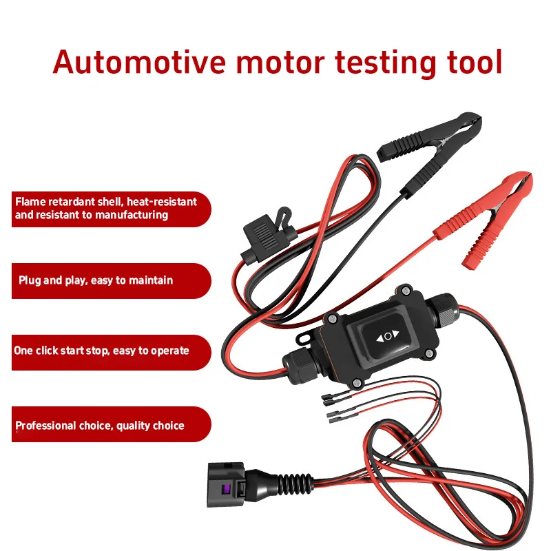 Outil de test électronique pour moteurs automobiles, réparation de freins de stationnement électroniques, testeur de moteur d'essuie-glace de voiture et de frein à main