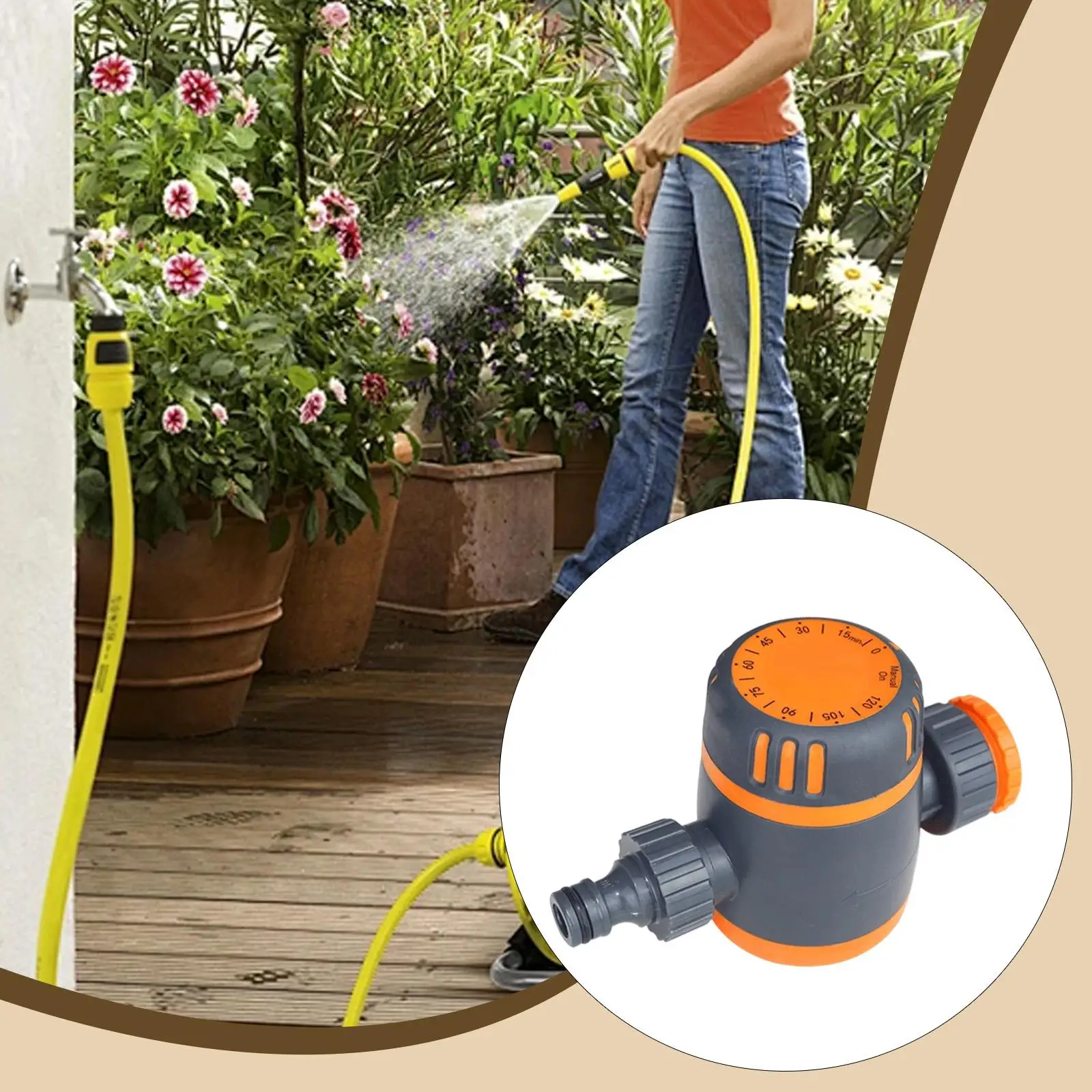 Sprinkler Timer Hose Faucet Patio Water Tap Lawn Programmable Digital Automatic Watering Timer Controller Plant Watering Device