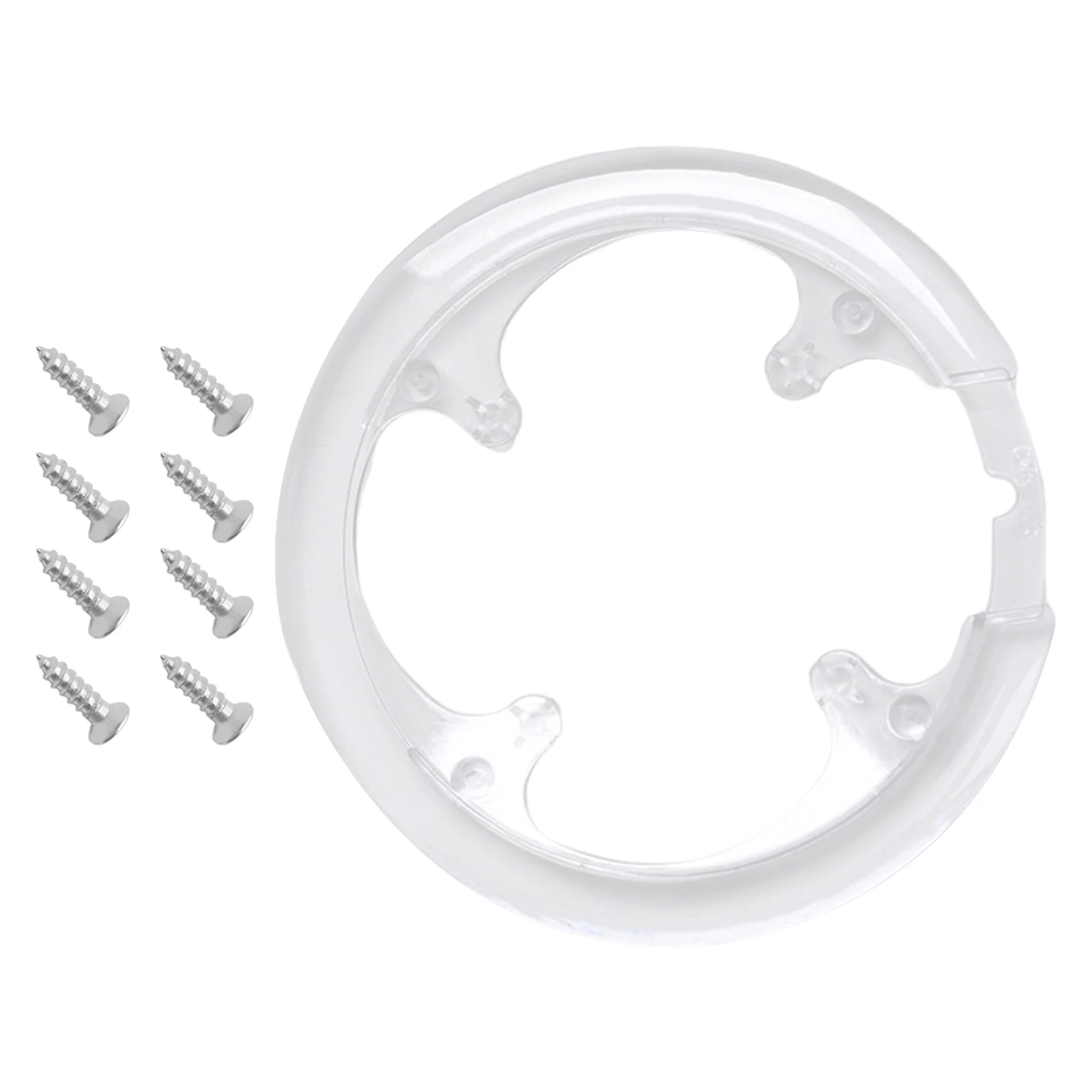 Chainring Cover Crankset Crank Guard Protector 42~44T Bike Chainring Guard with Screws for Wheel Ring Cover Accessory