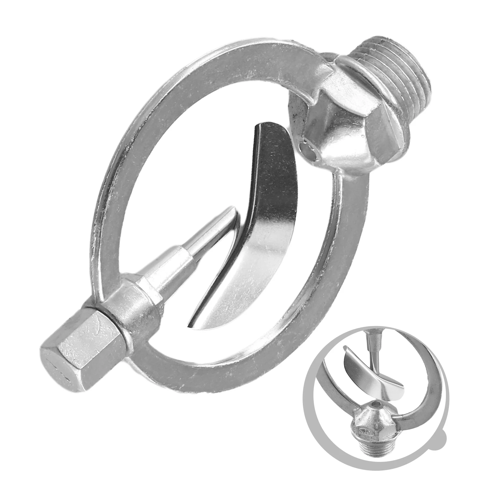 

1 шт., металлическая головка бабочки, поливочный спринклерный вращающийся спрей, садовый газон, пейзажный спрей, инструменты для орошения, аксессуары