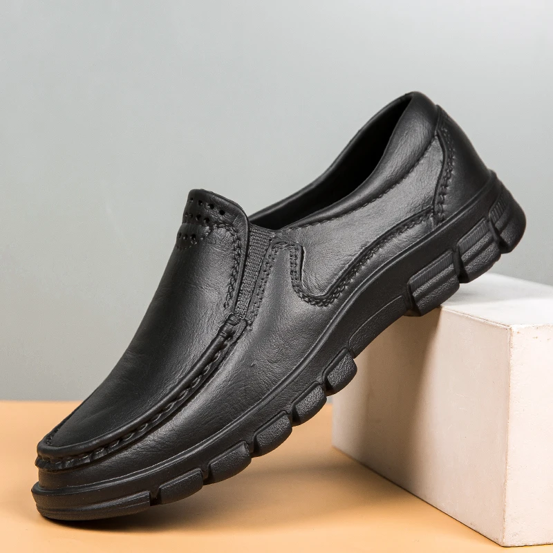 Men Women Chef Shoes Casual Loafers Waterproof Oil-proof Kitchen Work Cook Shoes Non-slip Hotel Restaurant Footwear Walking Shoe