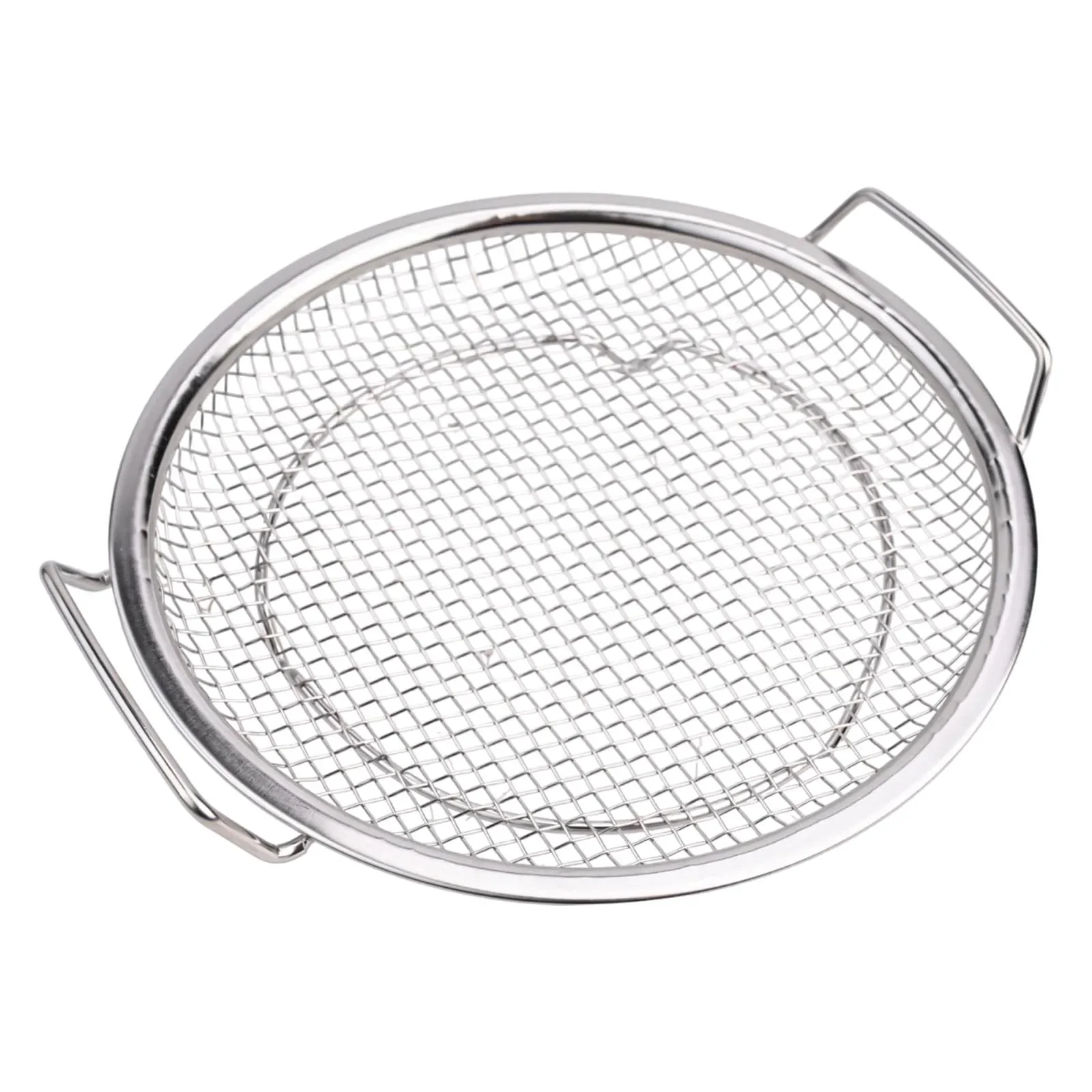 Premium Stainless Steel Oil Remnant Filter Double-ear Design Efficient Frying Net Oil Filter Grid Kitchen Tools Gadgets