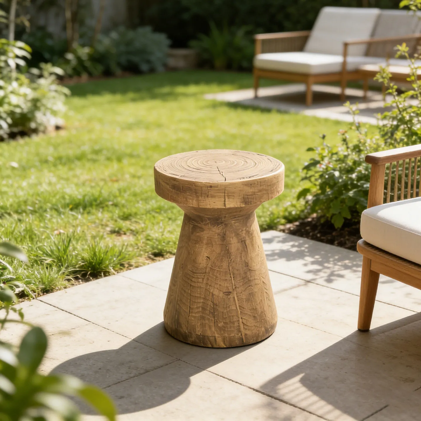 Magnesium oxide imitation solid wood pier retro wabi wind