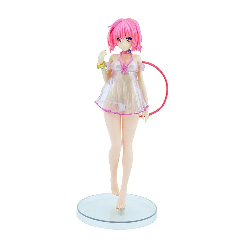 To Love Ru Darkness Momo Belia Deviluke pajamas figure PVC Action Anime model Adult Collection Toys Doll Gift