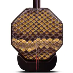 Professional ZhongHu Bass Erhu,Ming Qing Dynasty Old Materials, Old Rosewood, Middle Hu,Musical Instruments, Two Strings Violin