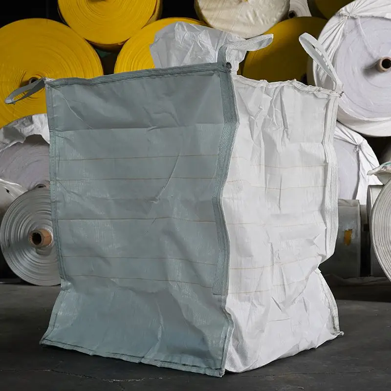 أدوات احترافية لضمان التجارة وحقيبة FIBC مضادة للكهرباء الساكنة بسعة 1 طن لتخزين الرمل