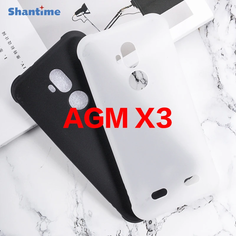 For AGM X3 Gel Pudding Silicone Phone Protective Back Shell For AGM X3 Soft TPU Case