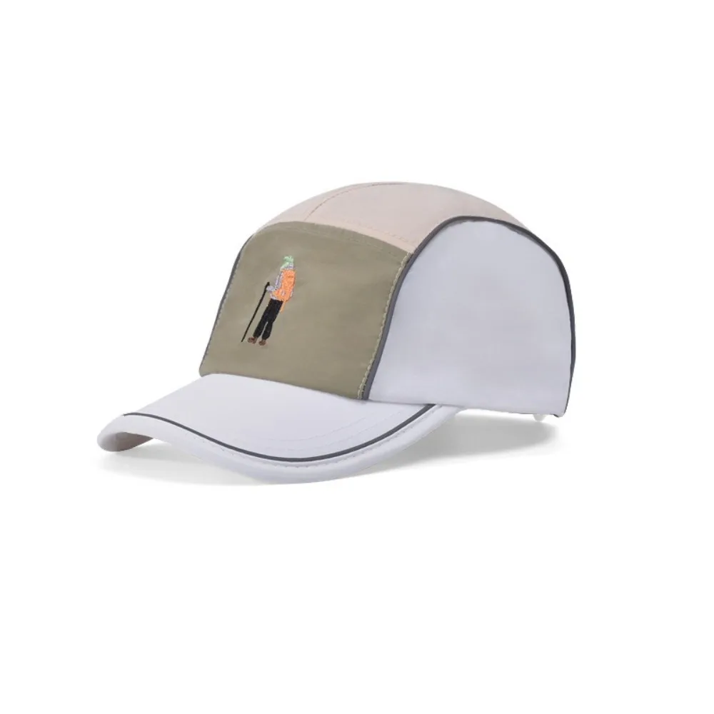 

New Anti-UV Peaked Cap Breathable Quick Drying Baseball Cap Embroidery Sunscreen Hat Outdoor Sports