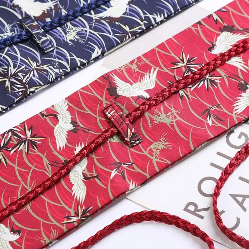 31bb-絶妙な女性着物ベルト和風手刺繍ウエストバンドワイドベルト弓タイラップウエストバンドドレス用