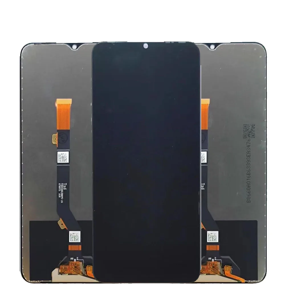 Black 6.6 Inch For Itel Vision 5 Plus S662LCN LCD Display Touch Screen Digitizer Panel Assembly Replacement