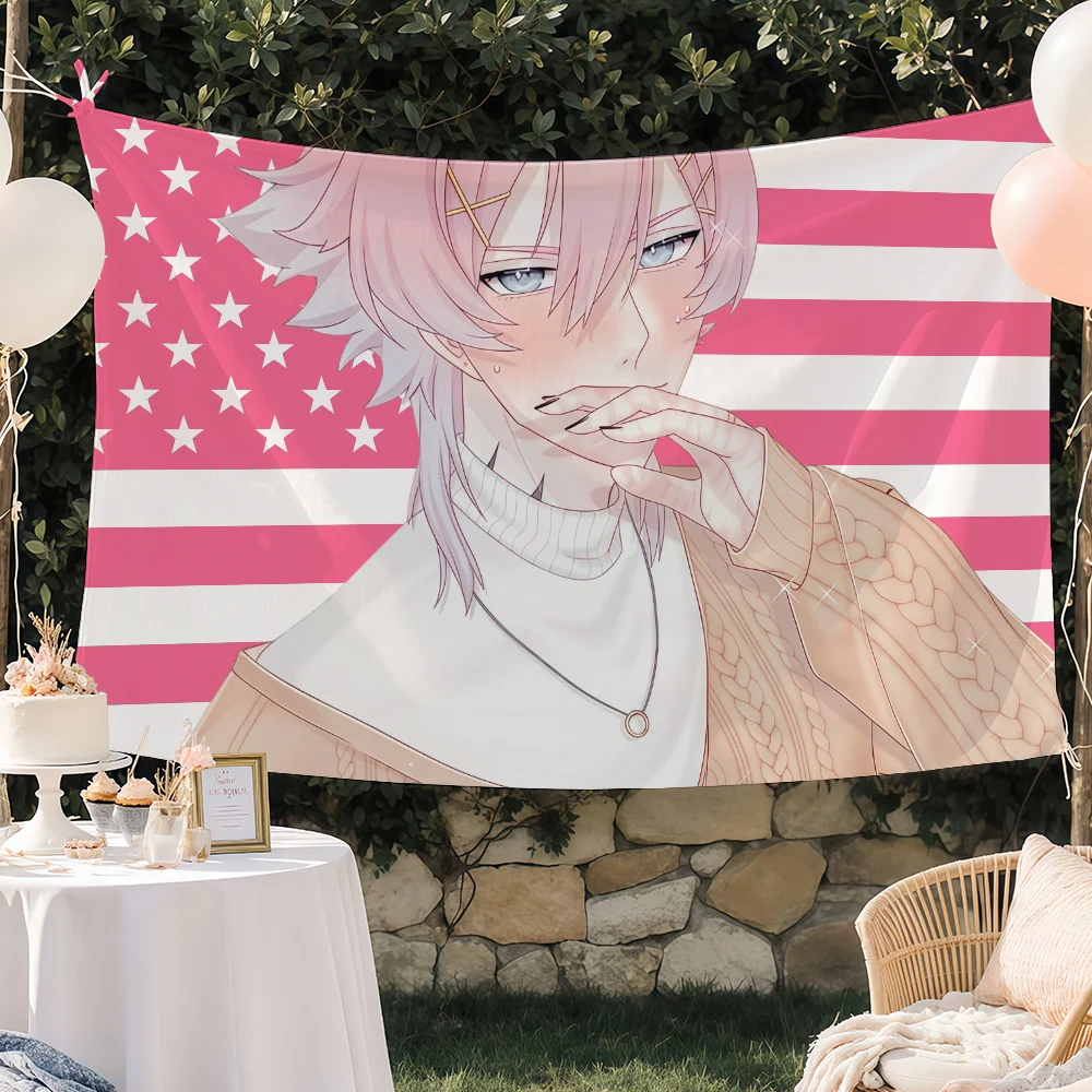 14 Days With You Ren flag Custom Camping Garden Decor Party Backdrops Wall Art Family Gifts