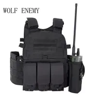 Outlife  Airsoft Military Tactical Vest Molle Combat Assault Plate Carrier Tactical Vest 3 Colors CS Outdoor Clothing Hunter