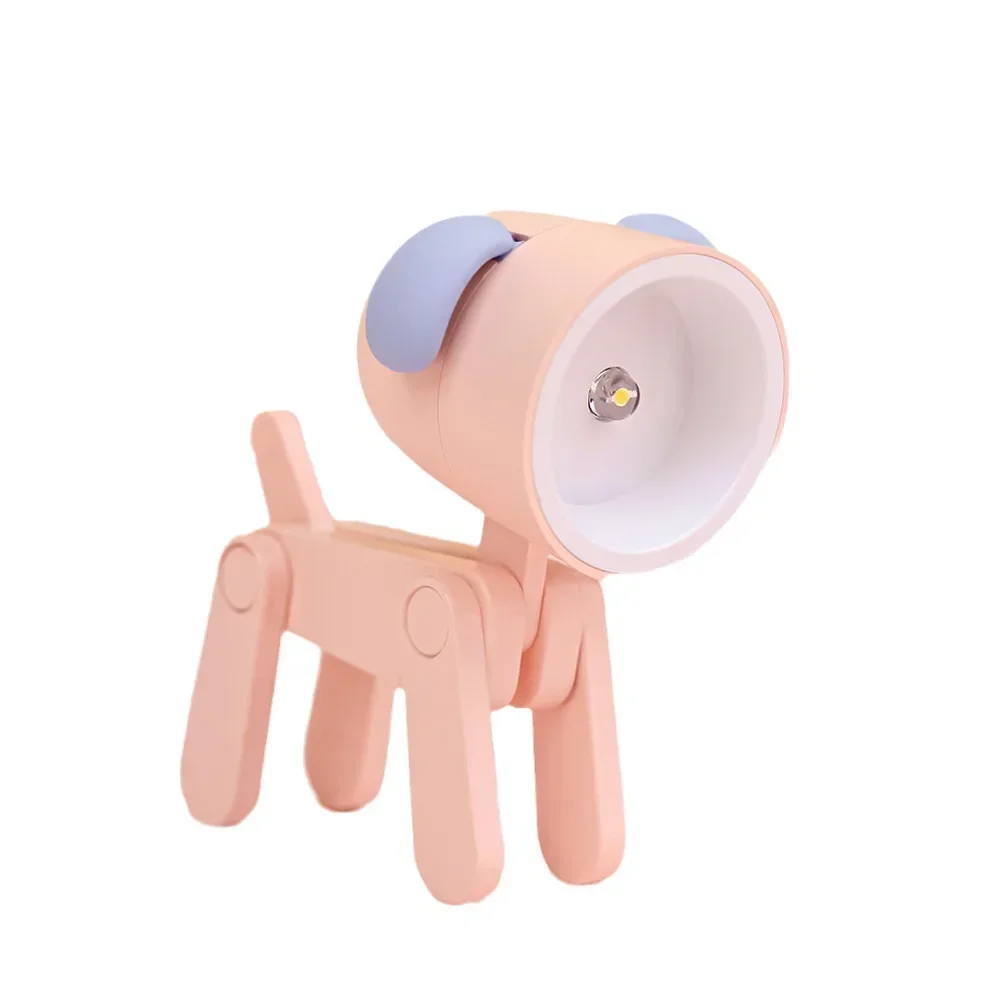 Spotted Puppy New Unique Mini Night Light DIY Creative Gift Cartoon Ins Girl Cute Ornament Desktop Desk Lamp