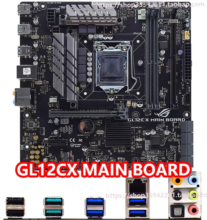

Используется для основной платы ASUS ROG Strix GL12CP GL12CX GL12CX-C GL12CM-C Z370 Z390