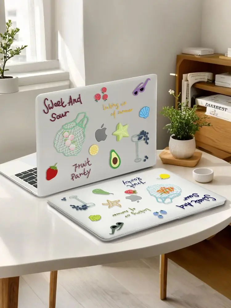 Cartoon Simplicity Case for Macbook Air 13.6 M5 M1 Pro 14 M4 Air 15.3 13 M3 15 M2 Mac Cover A3113A2681 A2442 A2941 Anti-Scratc