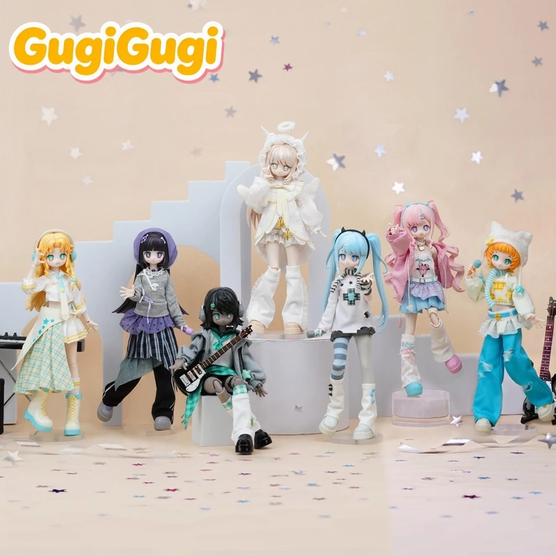 正規品「トゥインクリー・ガールグループ」シリーズ-1-8スケールのアクションフィギュア、bjd、ブラインドボックス、かわいい人形モデル、卓上オーナメント、コレクション玩具、ギフト。