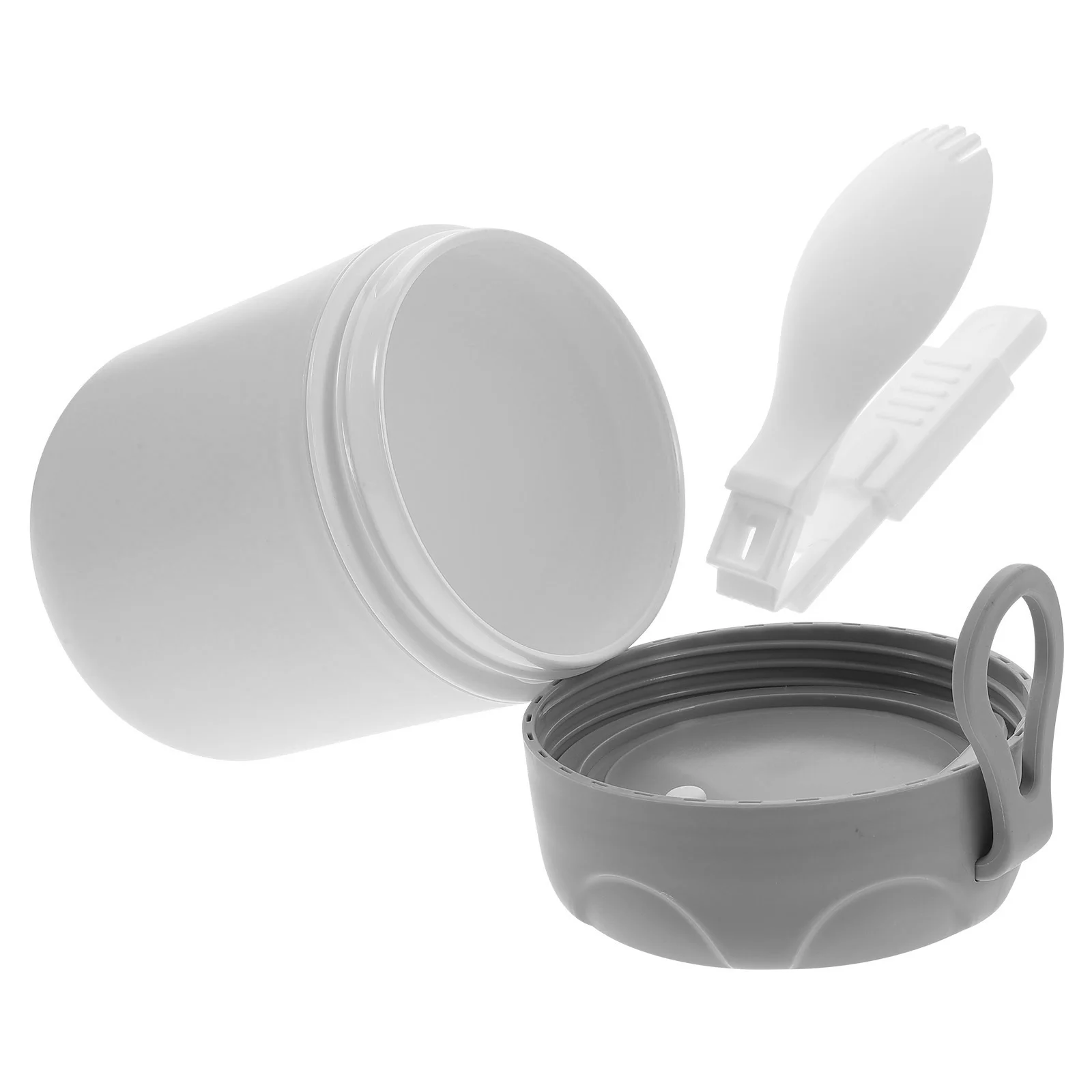 

1Set Portable Breakfast Holder Leakproof Food Container 500Ml Large Mouth Oatmeal Cup Multi-Use Soup Storage Soup Food Cup