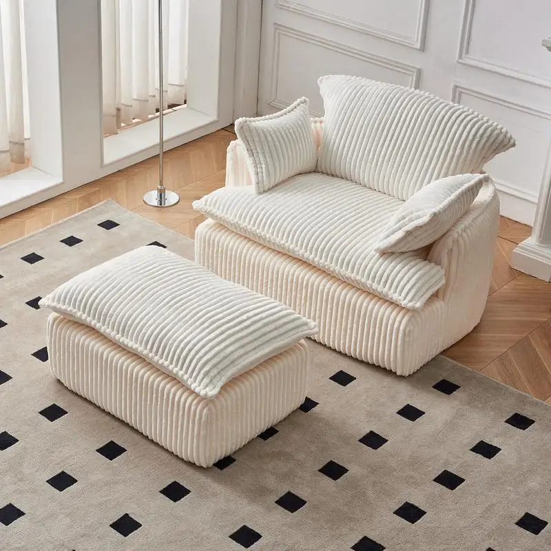 كرسي أريكة مضغوط قابل للتحويل مع مسند، كرسي بذراعين من قماش سروال قصير حديث للمساحات الصغيرة، غرفة المعيشة، أو النوم، أو #4