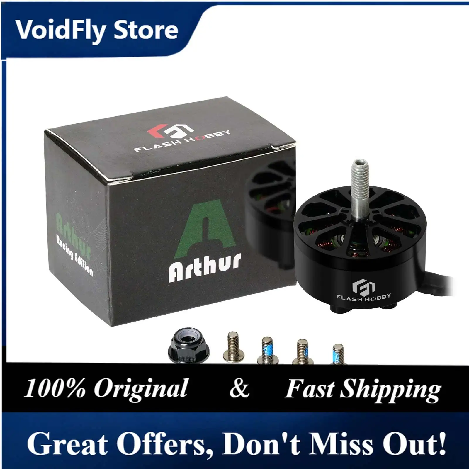 VoidFly 4pcs Flashhobby Brushless Motor A3110 3110 900KV for 6S LIPO FPV Freestyle 9inch 10inch Long Range Cinelifter Drone RC M