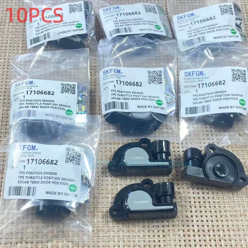 .. ; .10Pcs 17106682 Throttle Position Sensor TPS Sensor For Daewoo Lanos Nubira Leganza Kalos Lacetti Opel Vauxhall Nova Gmc
