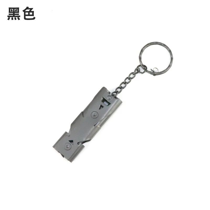 Survival Whistle Whistle Outdoor Distress Whistle Stainless Steel High-Frequency Seismic Rescue Whistle High-Decibel Whistle