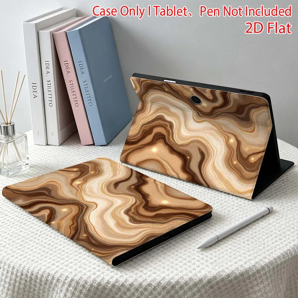 Coffee Colored Water Soft For OPPO VIVO IQOO OnePlus Realme Pad 3 Pro 13 12.1 11.4 11 inch Pen Tray Tablet Case 2