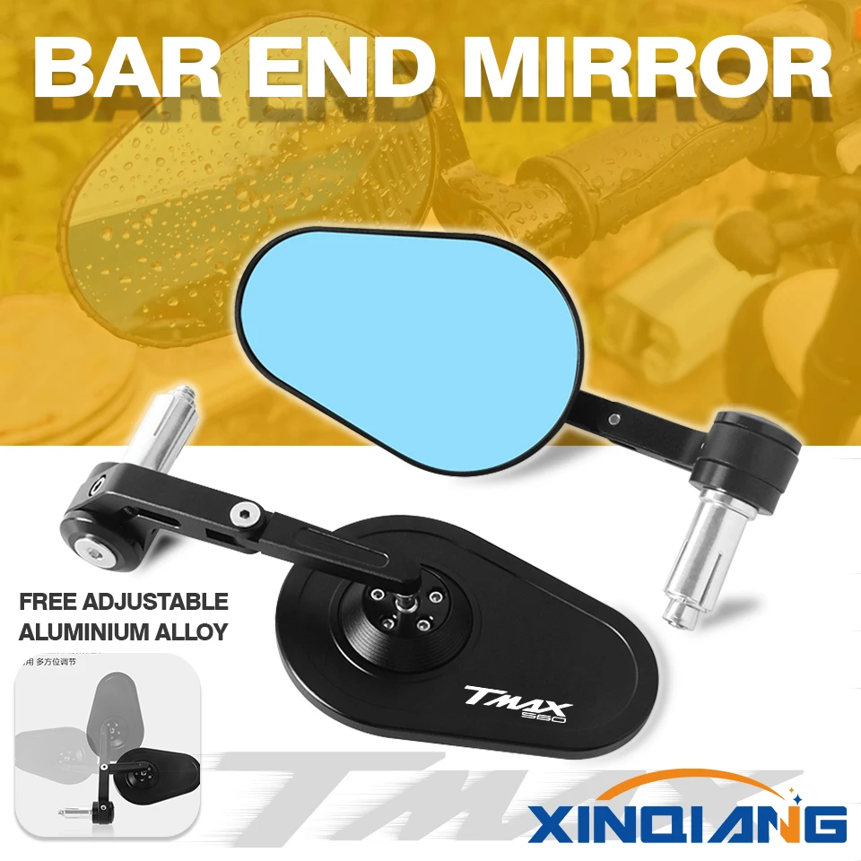 Motorcycle Bar End Mirror Accessories For YAMAHA TMAX 500 530 560 DX SX TMAX530 TMAX560 TMAX500 XMAX 125 250 300 400 XMAX300