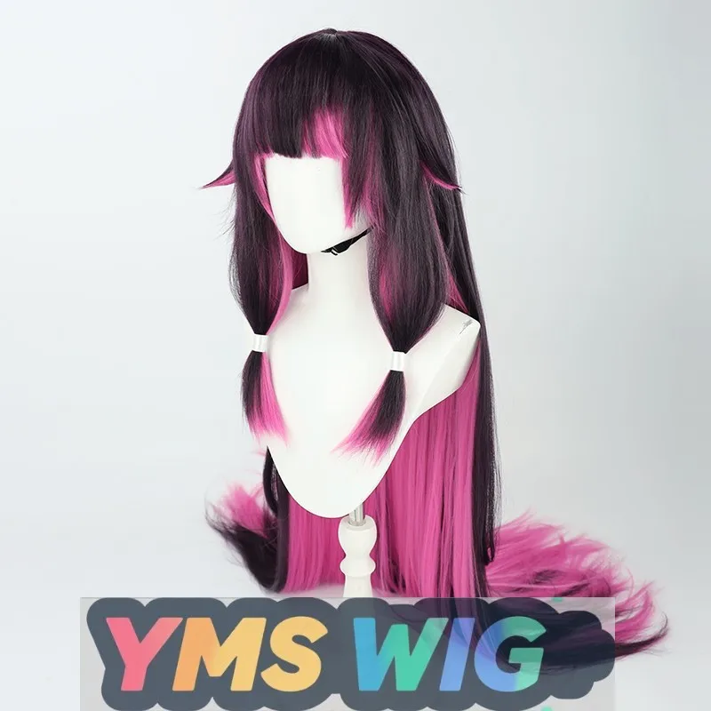【YMS WIG】วิกคอสเพลย์ Genshin Impact Winter Festival Foolish People's Executive Girl Columbia สีม่วงเข้มไล่เฉดสี