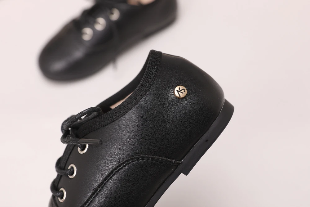 AS Kinderschuhe Marken-Kinderschuhe Baby Mädchen Lederschuhe Kleinkind Prinzessin Ballerinas Jungen Brogue Oxford Weiche Plateau Mary Jane Schuhe – Detail 23