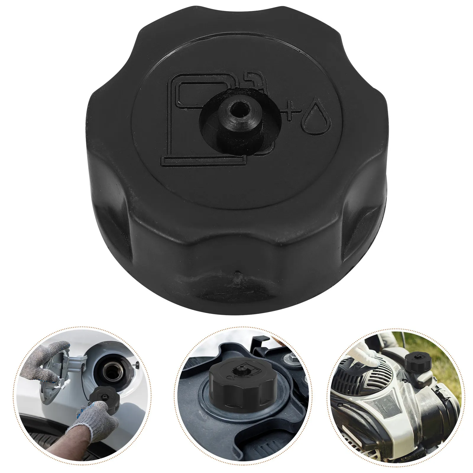 

Universal Motorcycle Fuel Cap Oil Tank Cap Gas Tank Protective Lid Tight Seal Leak Resistant Smooth Polished Surface Quick