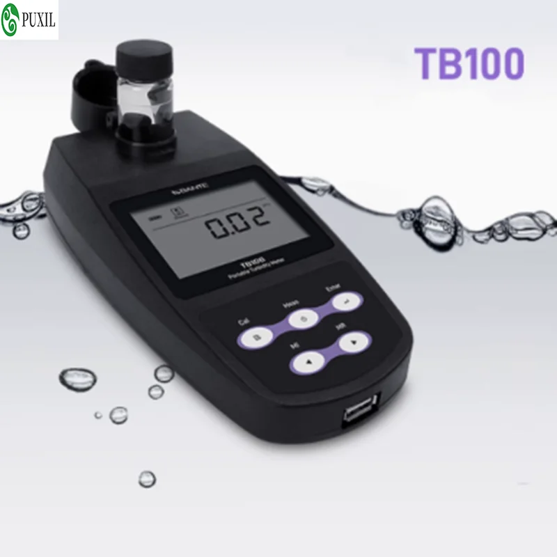 TB100 portable turbidity meter turbidity meter turbidity meter testing analyzer, with USB output of 4 turbidity units