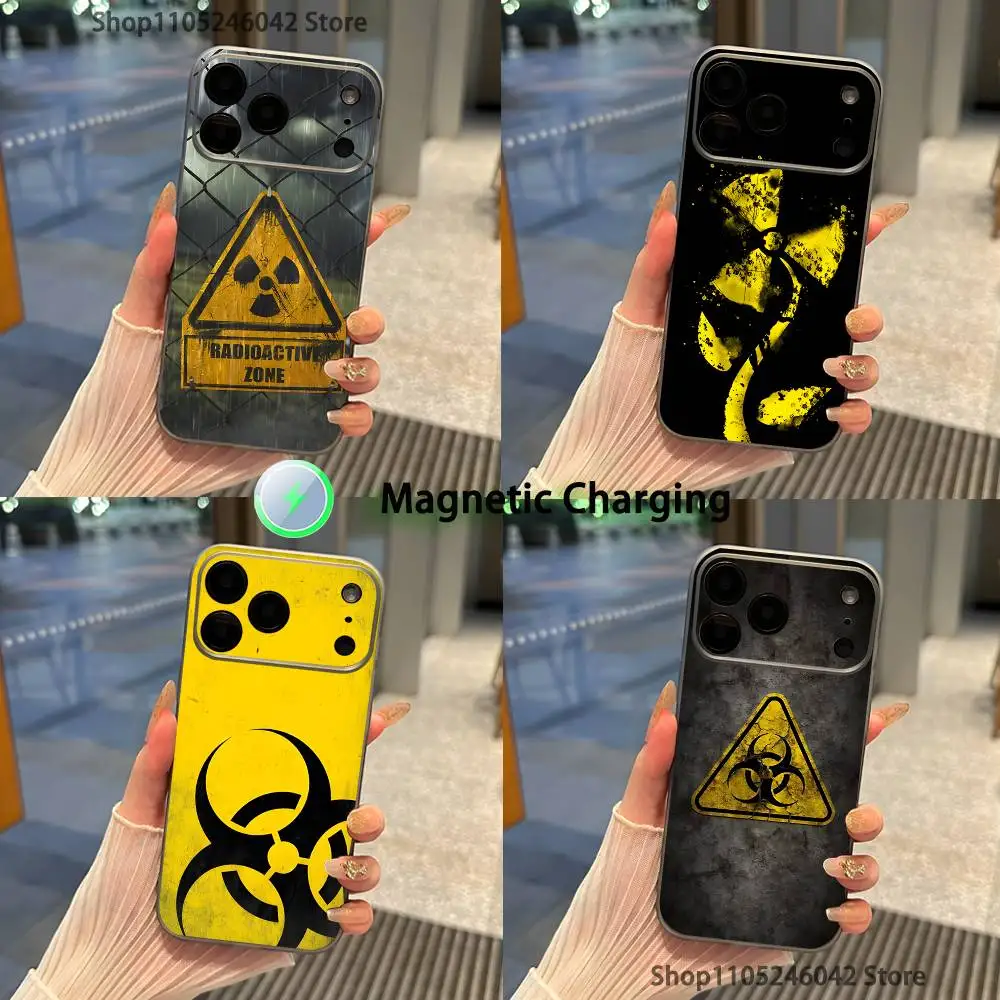 

B-Biochemical C-Crisis Symbol For iPhone 17,16,15,14,13,12,11Pro,Max,Plus Transparent gray Phone Case Magnetic Wireless Charging