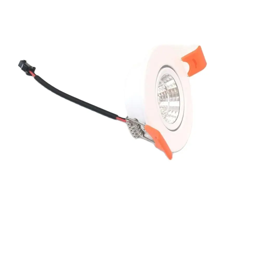 1 W/3 W Spotlight/Warm White AC 85-265 V Mini พื้นผิวติดตั้งไฟ Led Downlight เครื่องประดับตู้โคมไฟ