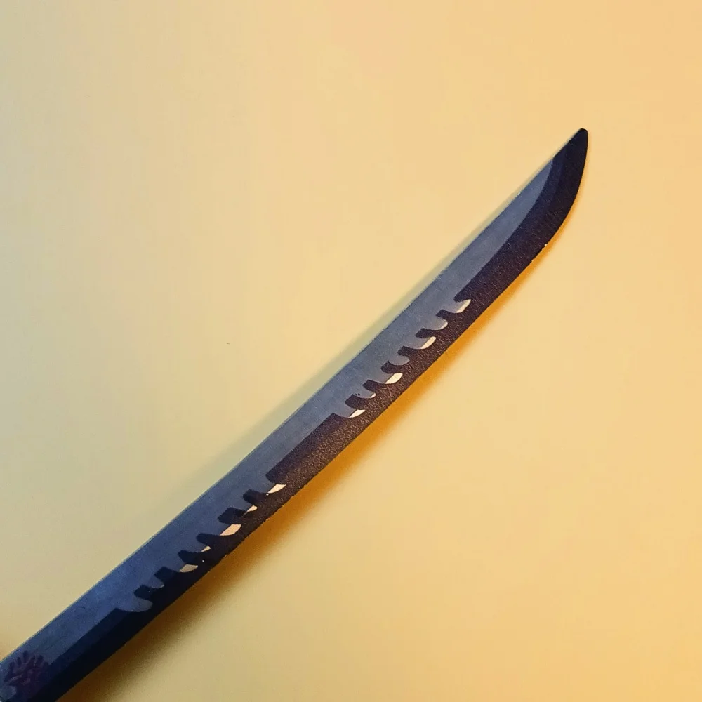 16 pouces 42 cm Katana véritable japonais Katana samouraï sabre épée couteau Ninja couteau en plastique Ninja Anime Cosplay accessoire non tranchant jouet cadeau