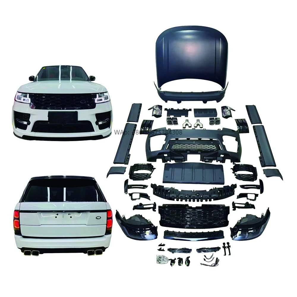 

Factory Price Car Kit Upgrade SVO BodyKit Fit for Range Rover Vogue L405 2013-2017 Facelift to SVO Car Body Kit with Auto Lamps