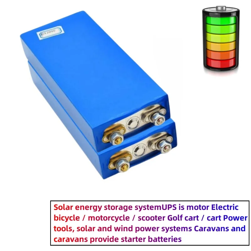 Originale nuovo di zecca Lifepo4 3.2V 25Ah ricaricabile grado A 3C batteria di scarica per sistema solare fai da te RV Boat