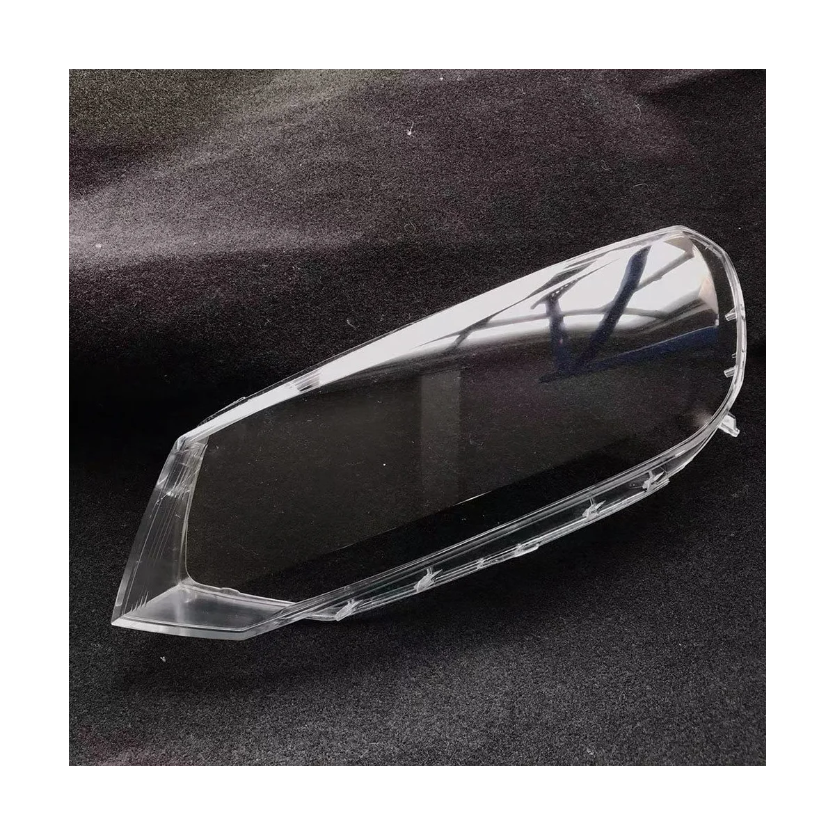 Car Headlight Cover Head Light Lamp Shade Transparent Lampshade Lamp Shell Lens for Volkswagen Touareg