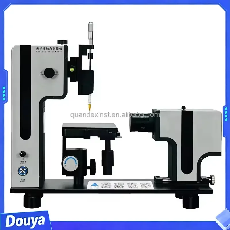Contact Angle /Surface Tension Contact Angle Meter D200 for Surface Free Energy Wettability Test in Coating & Material