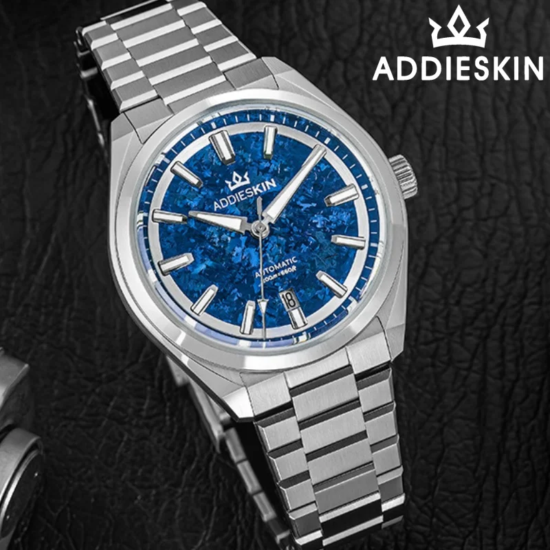 

AddiesKIN Men Watch Sapphire Glass 200M Waterproof K006 BGW9 Luminous Ice Crystal Titanium Dial Mechanical Automatic Watch reloj