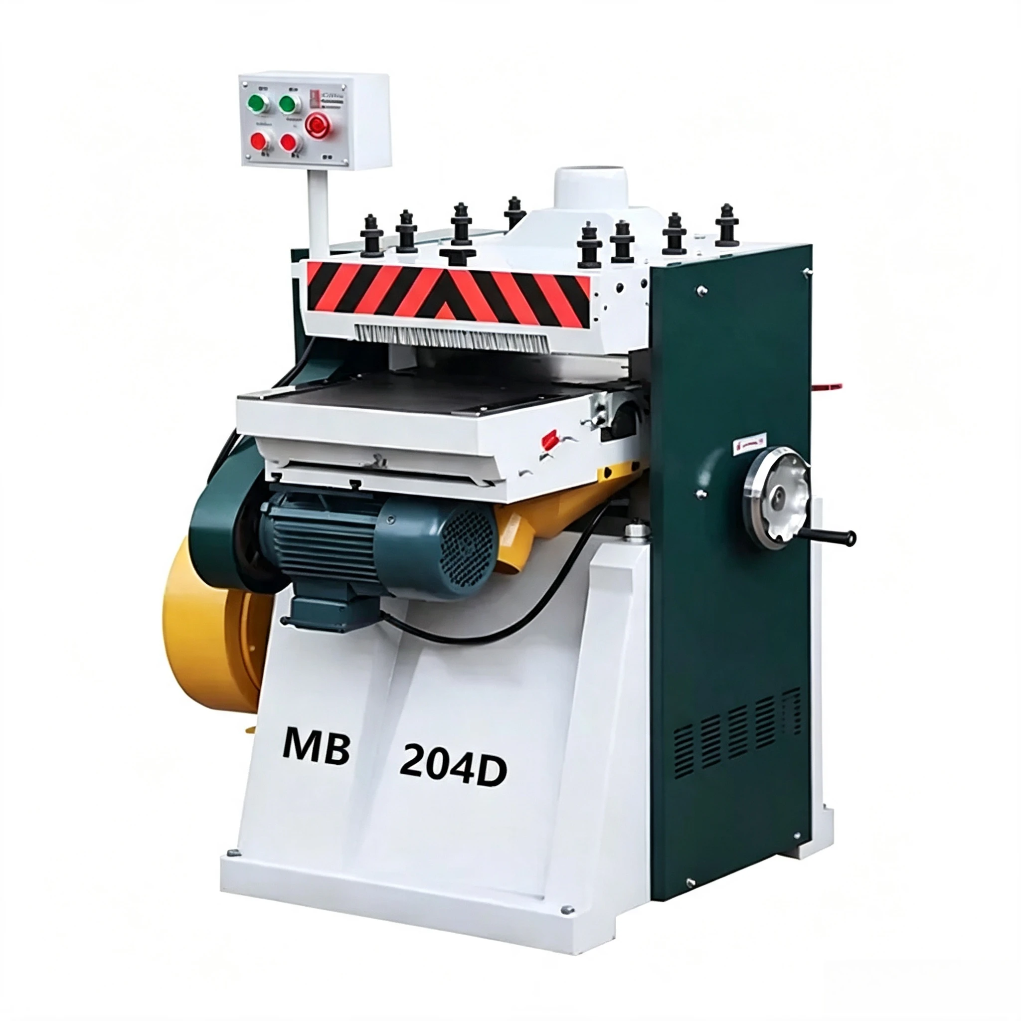 MB204D Double Side Thickness Planer Woodworking Double Surface Planer Machine Automatic Wood Planer TUOKE