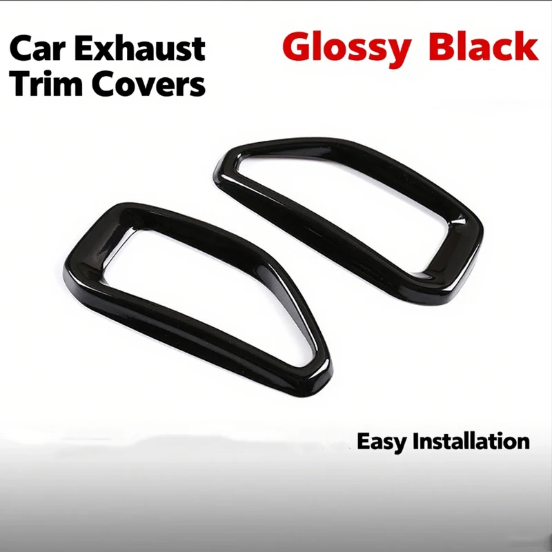 

Fit For 20-22 BMW 3 Series Cars Accessories Stainless Steel Exhaust Tailpipe Cover Auto Modified Parts Output Cover Muffler