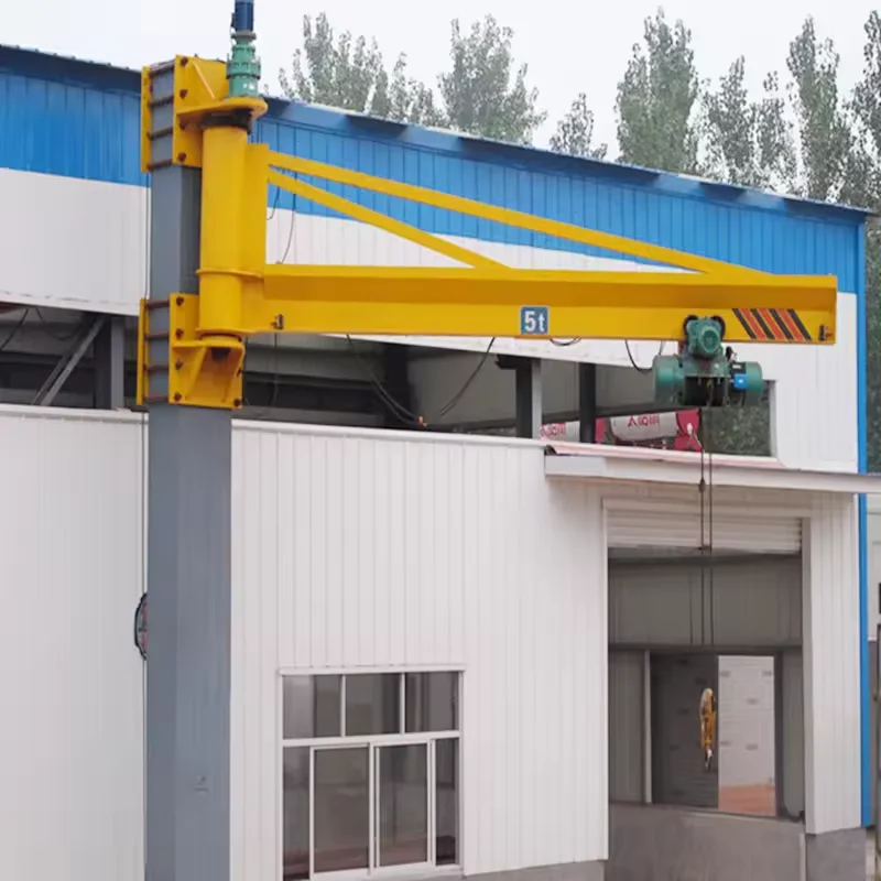 1 Tons Mobile Jib Crane For Moving Granite Marble Limestone Slabs Stone