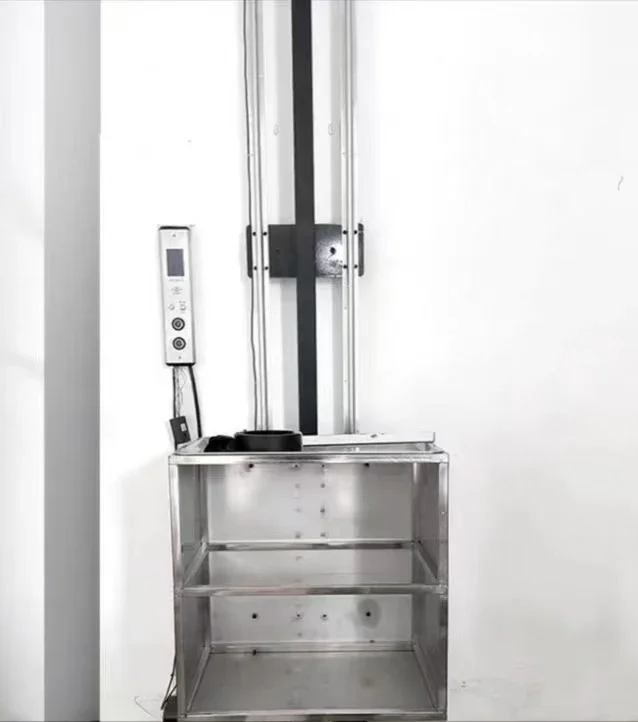 Rated Load 100 Kg High Quality Electric China Food Elevator Dumbwaiter Lift For Home And Restaurant