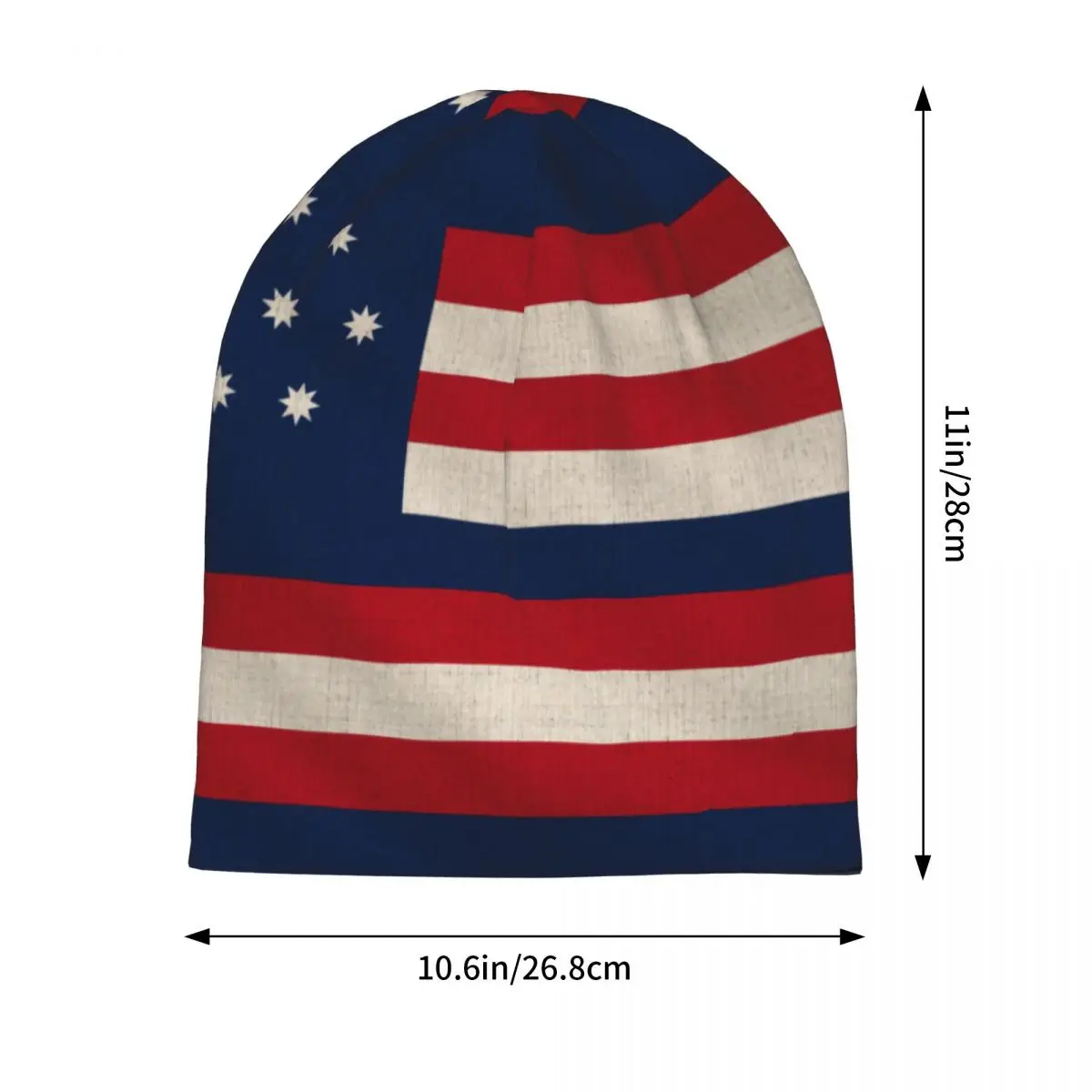 Czapka z czapką samochód z USA, gotycka uliczna, czapka beanie dla mężczyzn, kobiet, czapki robione na drutach ciepłe czapki podwójnego zastosowania