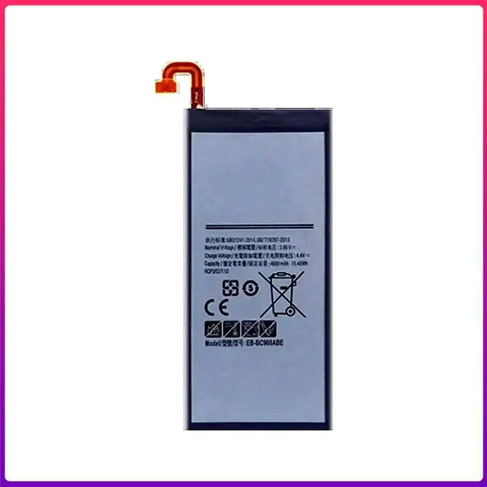 4000Mah بطارية الهاتف المحمول خفيفة الوزن EB-BC900ABE لسامسونج غالاكسي C9 برو Duos SM-C9000 SM-C9008 SM-C900F SM-C900Y