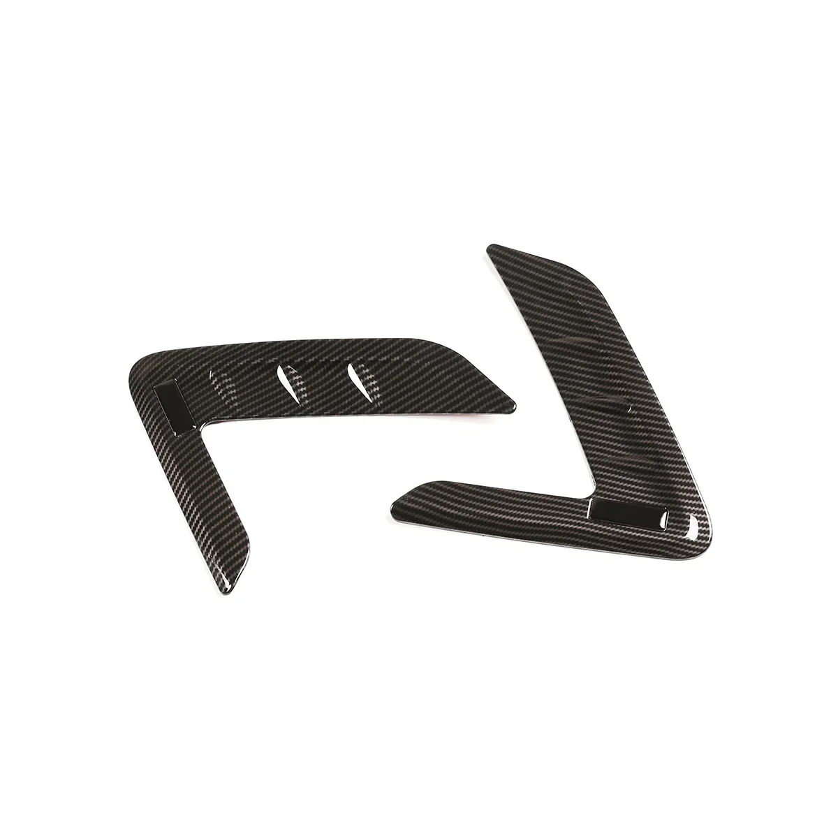 For BMW 3 Series G20 G28 325 320 330i 2020-2023 ABS Black Car Side Wing Fender Air Guide Vents Frame Trim Car Accessories