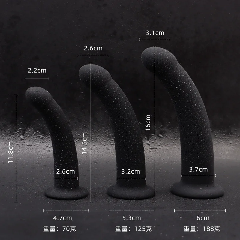 Anal Plug Butt Plug Dildo with Strong Suction Cup Prostate Massager Adult Products Female Masturbation Tool Sex Toys for Couple