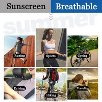 Summer Ice Silk Touchscreen Anti Slip Gloves Outdoor Fishing Waterproof Sunscreen Gloves Bicycle Gloves 6